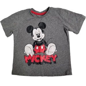 (B) Boys 4T Mickey Mouse T-shirt